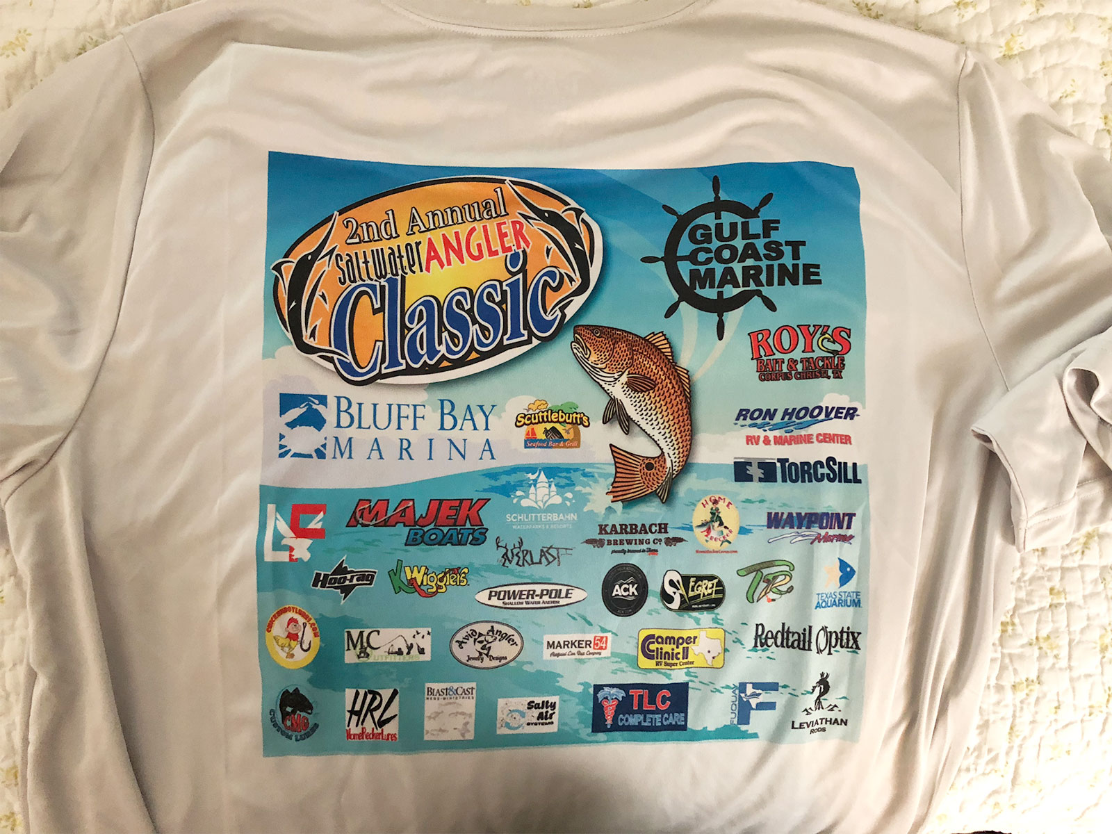 Classic Cotton Tee  Fishing Tournament Shirts in Bradenton – Salty®  Printing