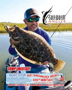 Julian Lerma IV with an almost 23" flounder caught on a homemade soft plastic lure I call the "Flakita". Fishing out of Galveston Bay.